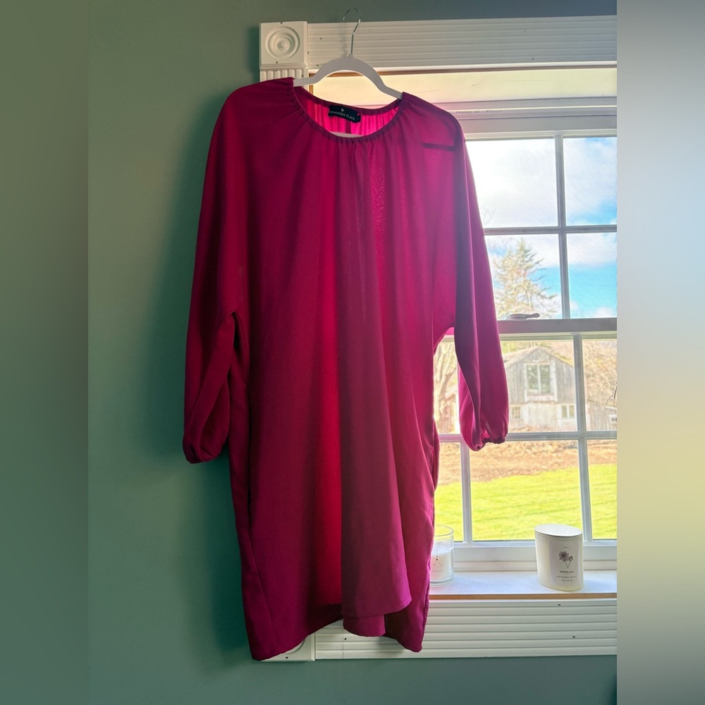 Pomander Place Fuchsia Tunic
